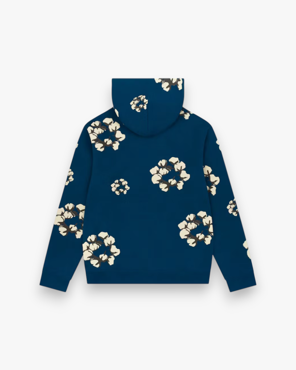 Denim Tears x CPFM Cactus Tears Wreath Hoodie Navy - GOT'EM