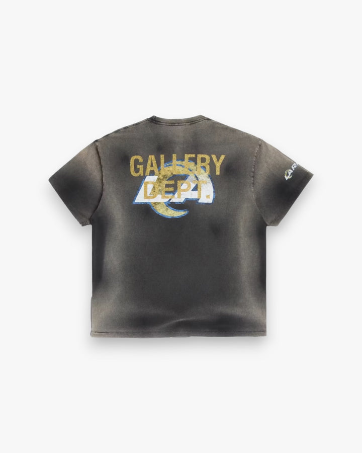 Gallery Dept. LA Rams Sun Faded Tee Black - GOT'EM
