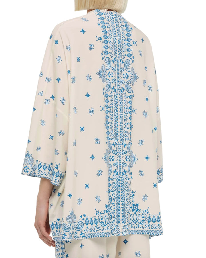 MC2 SAINT BARTH Kimono Milos Niebieskie - GOT'EM
