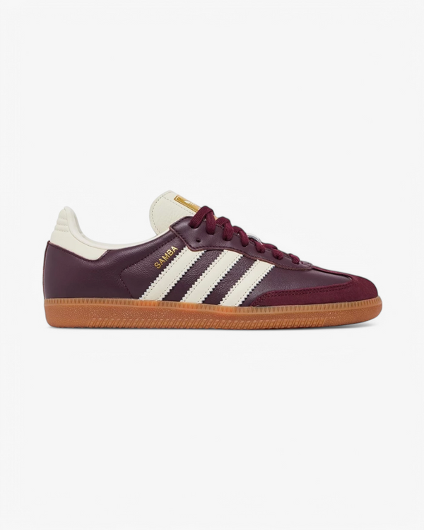 adidas Samba OG Maroon Gold Metallic - GOT'EM