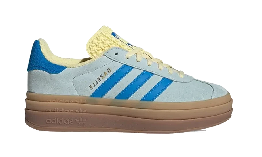 Adidas Gazelle Bold Almost Blue Yellow - GOT'EM