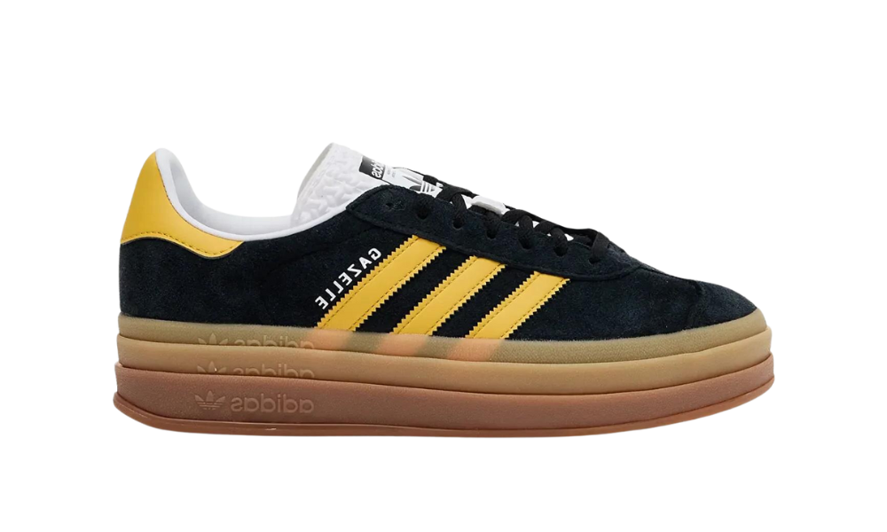 Adidas Gazelle Bold Core Black Gold - GOT'EM