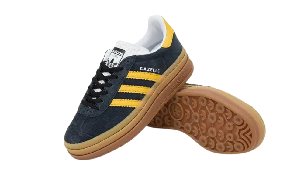 Adidas Gazelle Bold Core Black Gold - GOT'EM