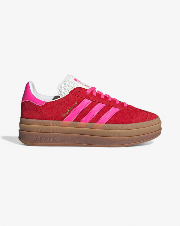 Adidas Gazelle Bold Collegiate Red Lucid Pink - GOT'EM