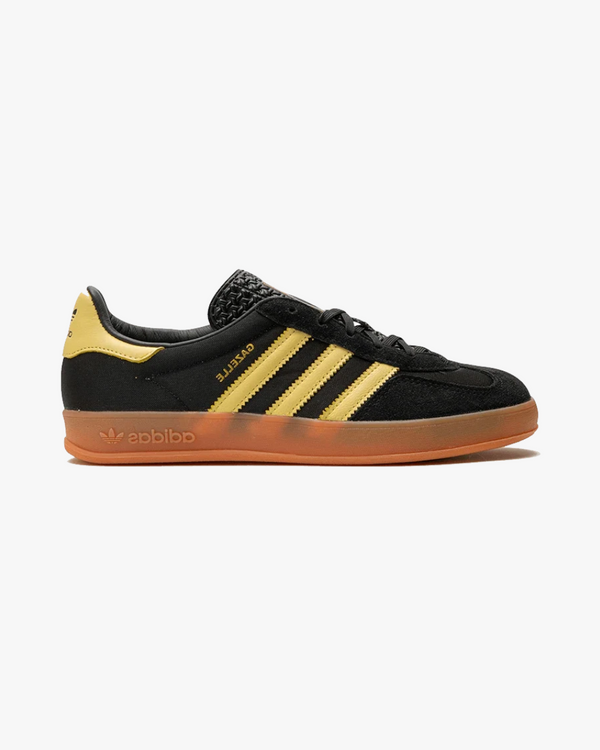 Adidas Gazelle Indoor Core Black Almost Yellow - GOT'EM