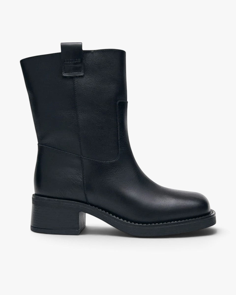 Alohas Kozaki Rajan Black Leather