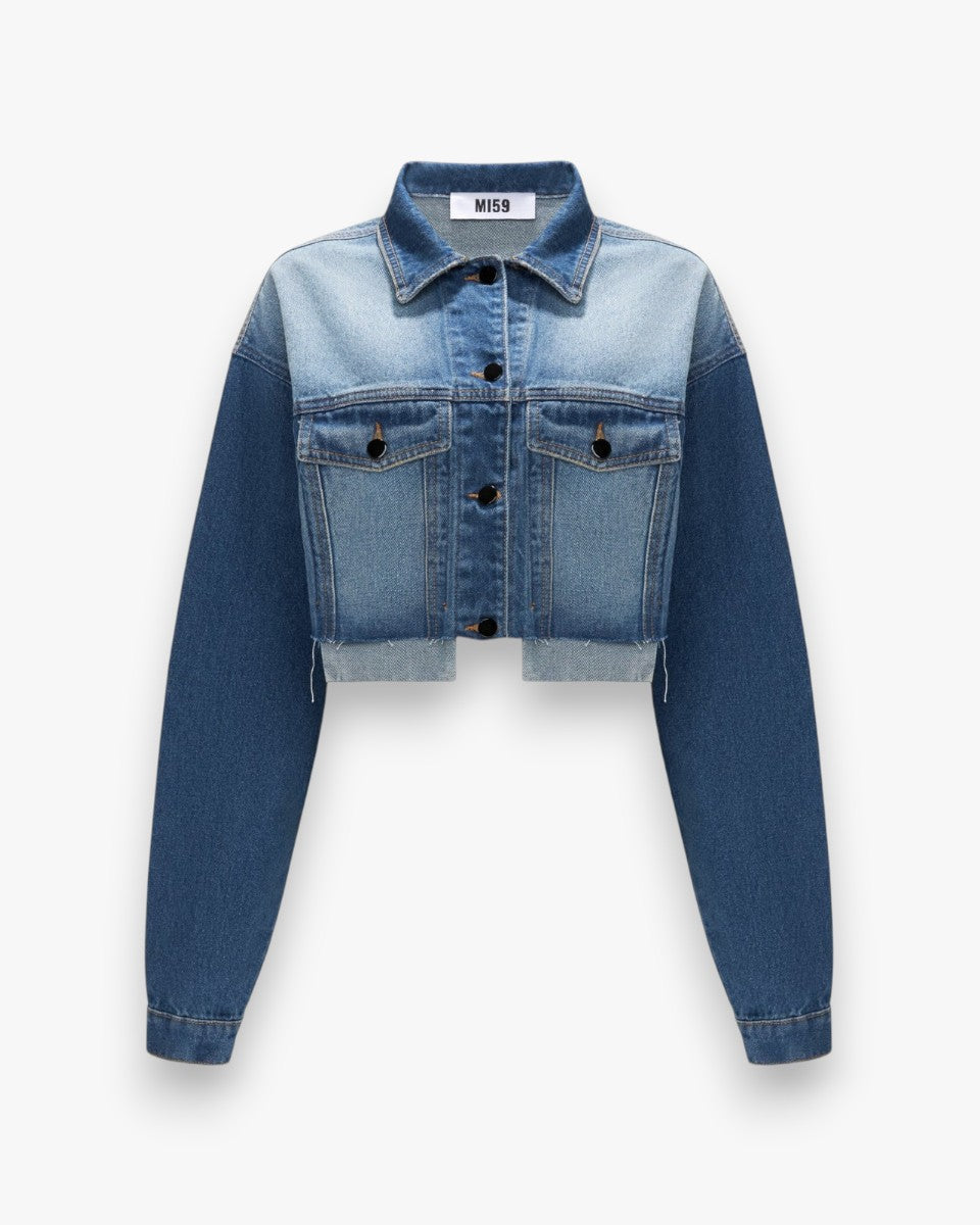 MI59 Kurtka Z Kieszeniami Medium Blue