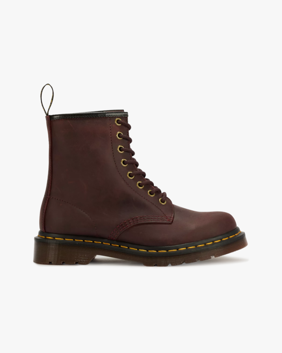 Dr. Martens Buty Skórzane 1460 Cherry Red Crazy Horse