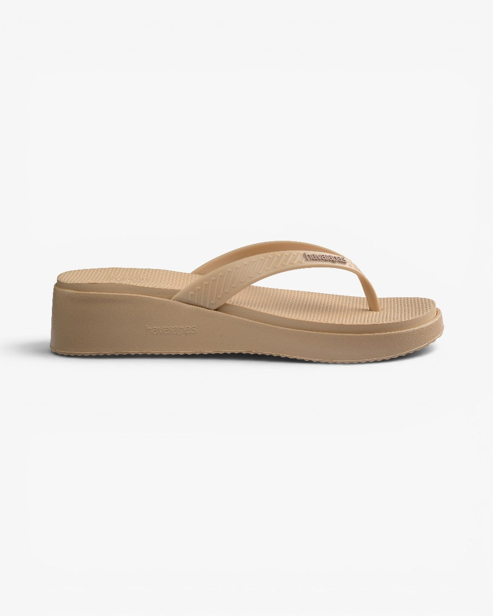 Havaianas Japonki High Platform Golden