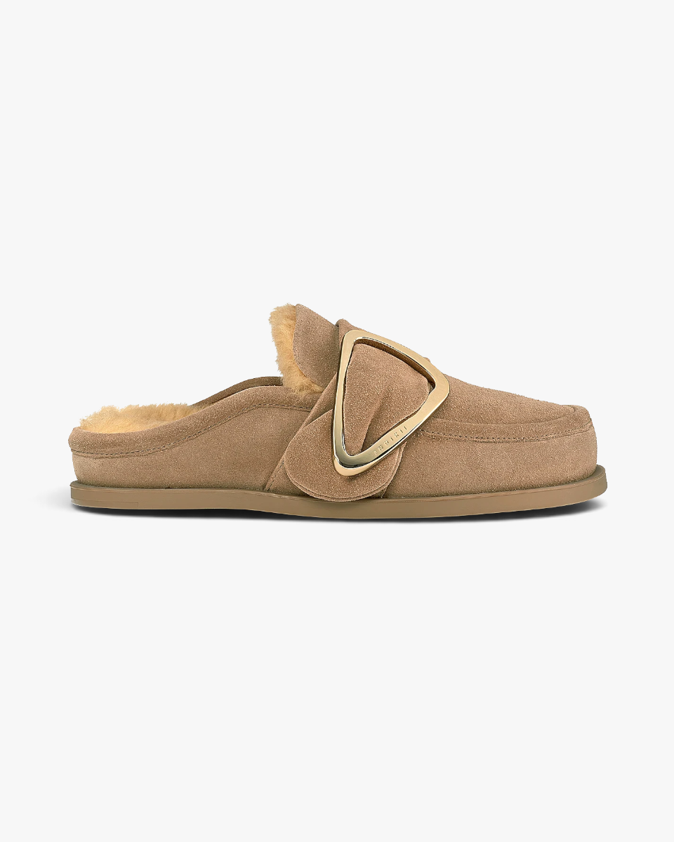 Inuikii Mule Shearling Soft Beige