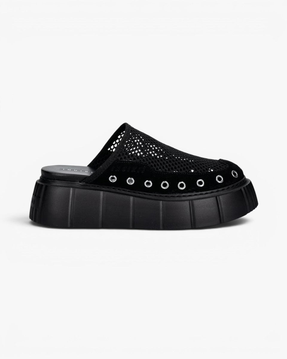 Inuikii Matilda Mule Net Black