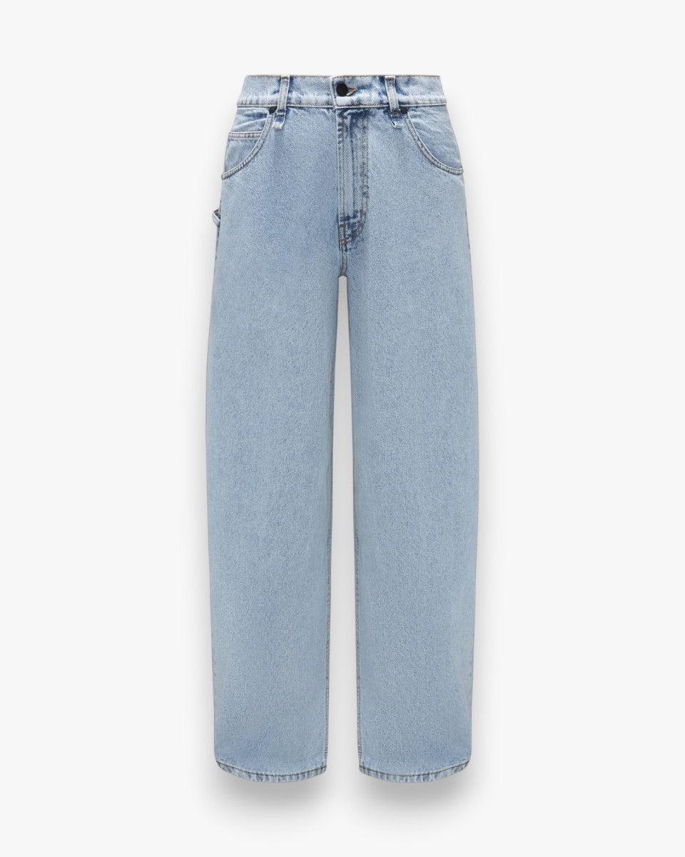 MI59 Jeansy Banana Light Blue