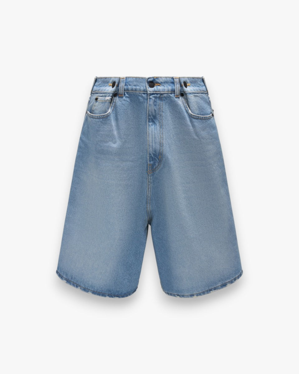 MI59 Bermudy Baggy Light Blue