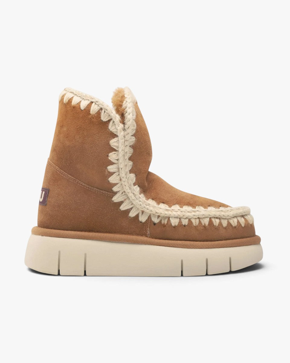 Mou Śniegowce Eskimo 18 Bounce Suede Cognac