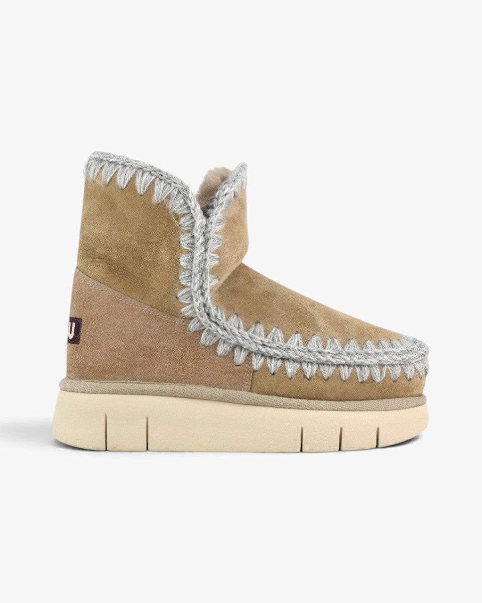 Mou Śniegowce Eskimo 18 Bounce Suede Dark Stone