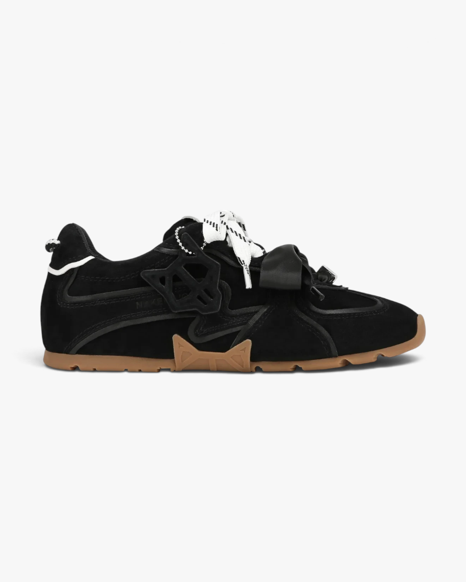 Naked Wolfe Sneakersy Adored Black Suede