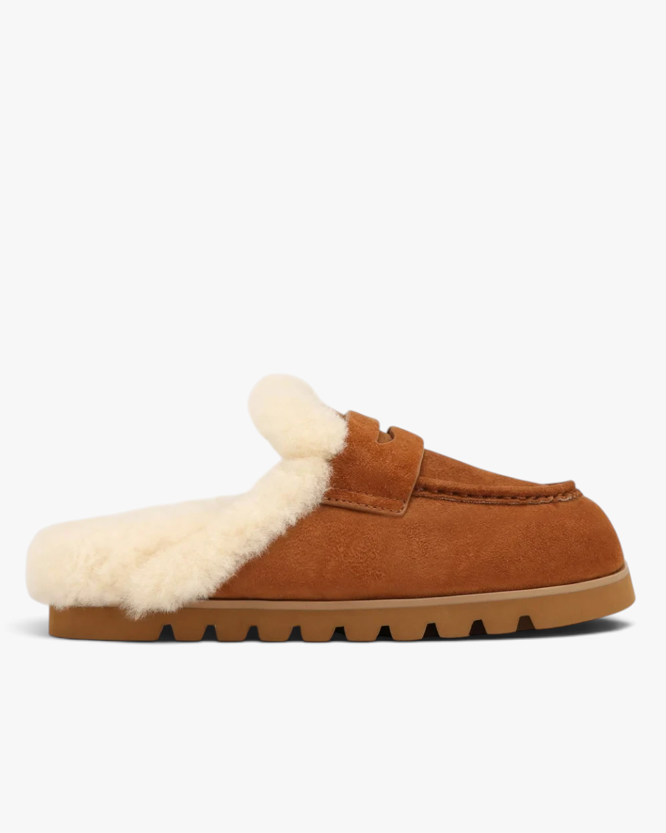 Naked Wolfe Mule Corded Cognac