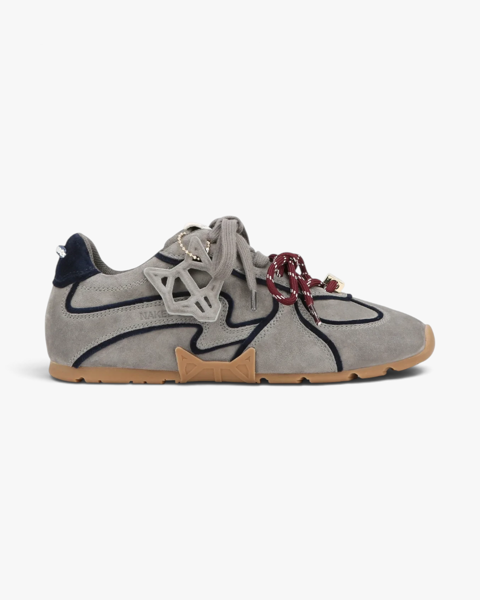 Naked Wolfe Sneakersy Adored Grey Suede