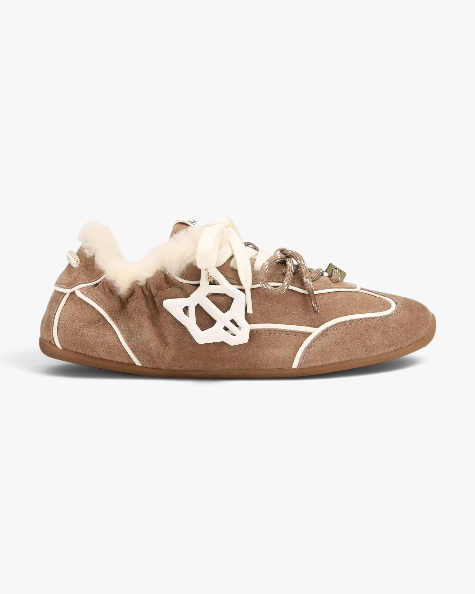 Naked Wolfe Sneakersy Soul Nutmeg Shearling