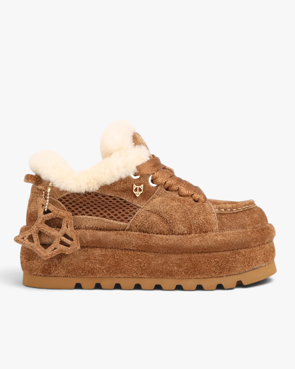 Naked Wolfe Sneakersy Beau Tan Suede