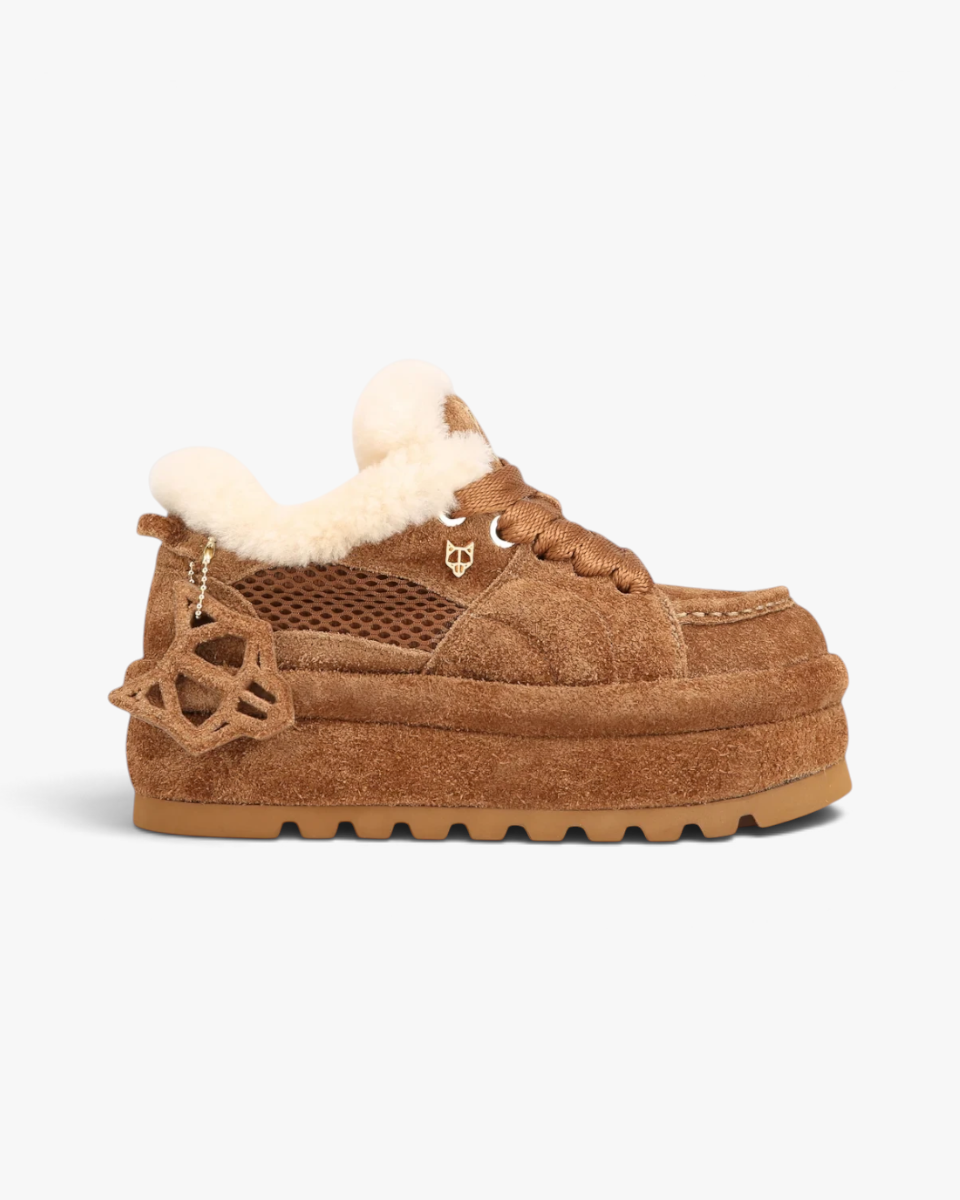 Naked Wolfe Sneakersy Beau Tan Suede