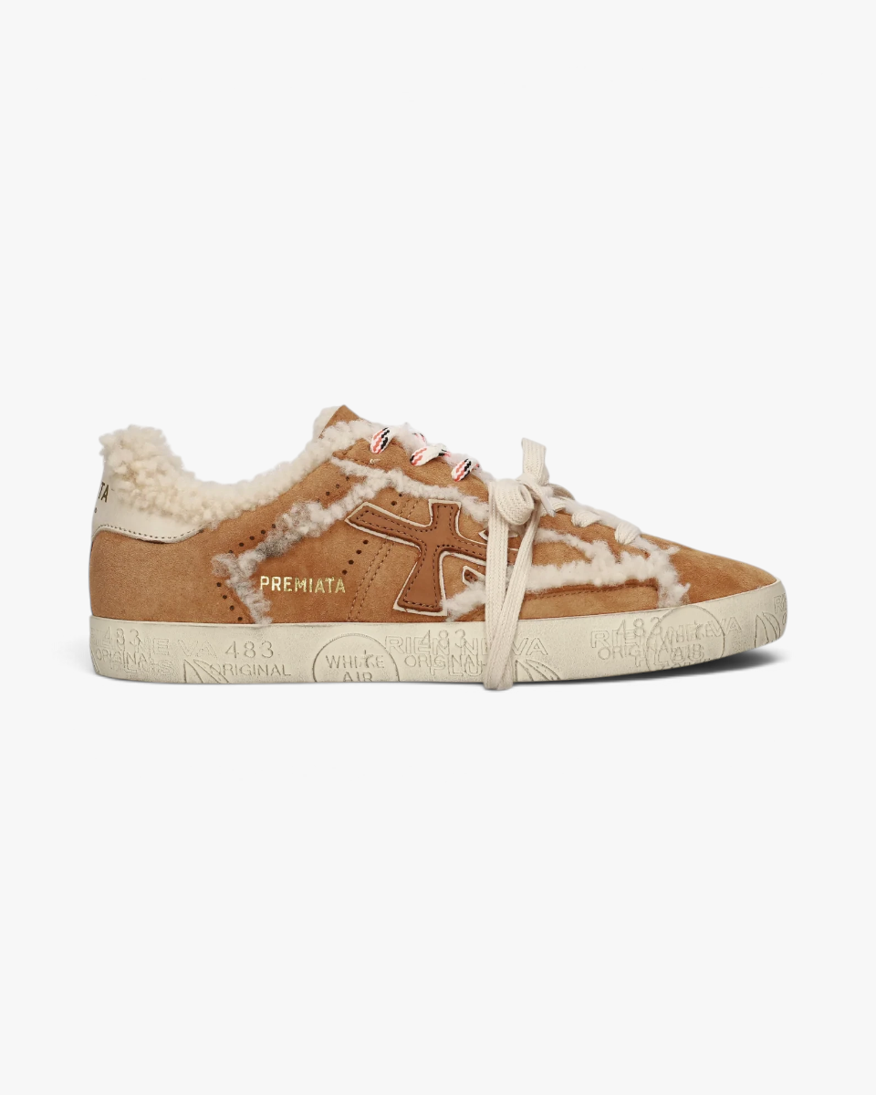 Premiata Sneakersy Stevend Brown
