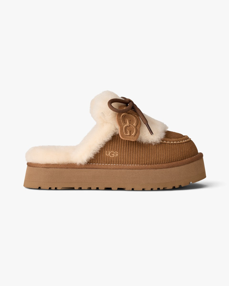 UGG Mule Disquette Heritage Chestnut