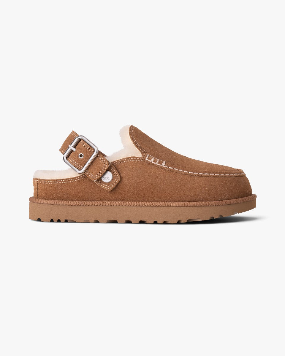 UGG Mule Goldenstar Evelina Clog Chestnut