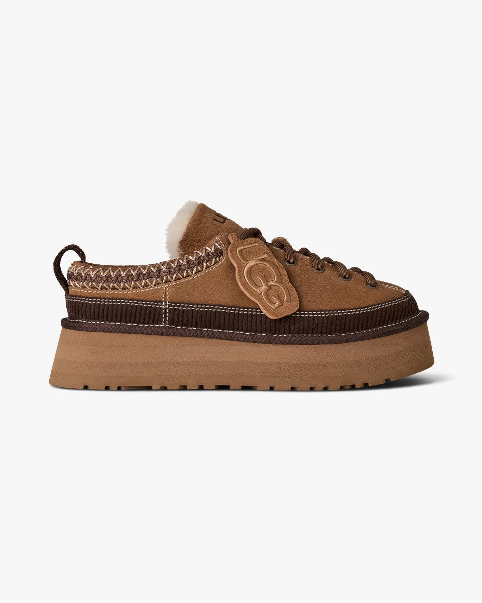UGG Sneakersy Heritage Lace-Up Slipper Chestnut