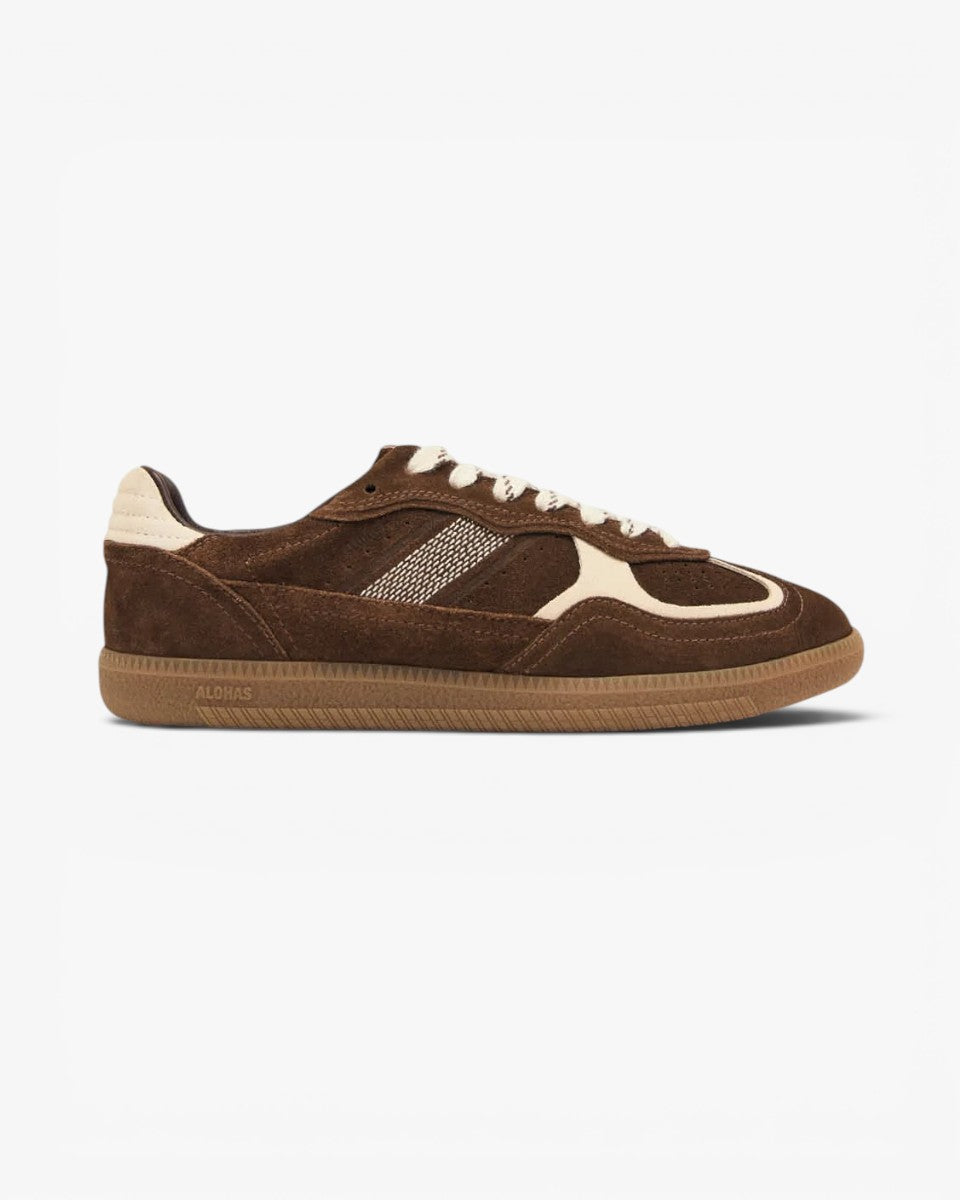 Alohas Sneakersy Tb.490 Rife Cocoa & Off White Leather