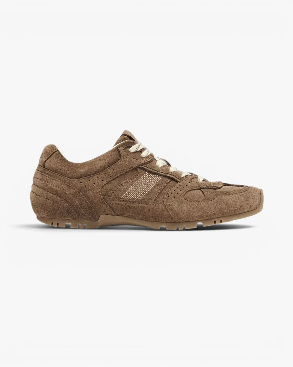 Alohas Sneakersy Tb.56 Suede Brown Leather