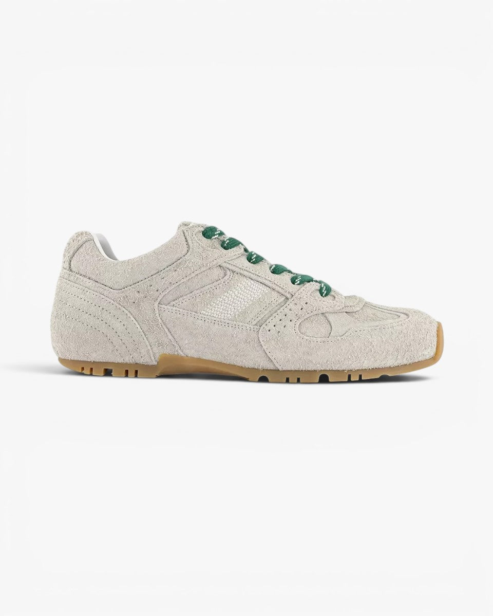 Alohas Sneakersy Tb.56 Suede Fuzzy Light Grey Leather