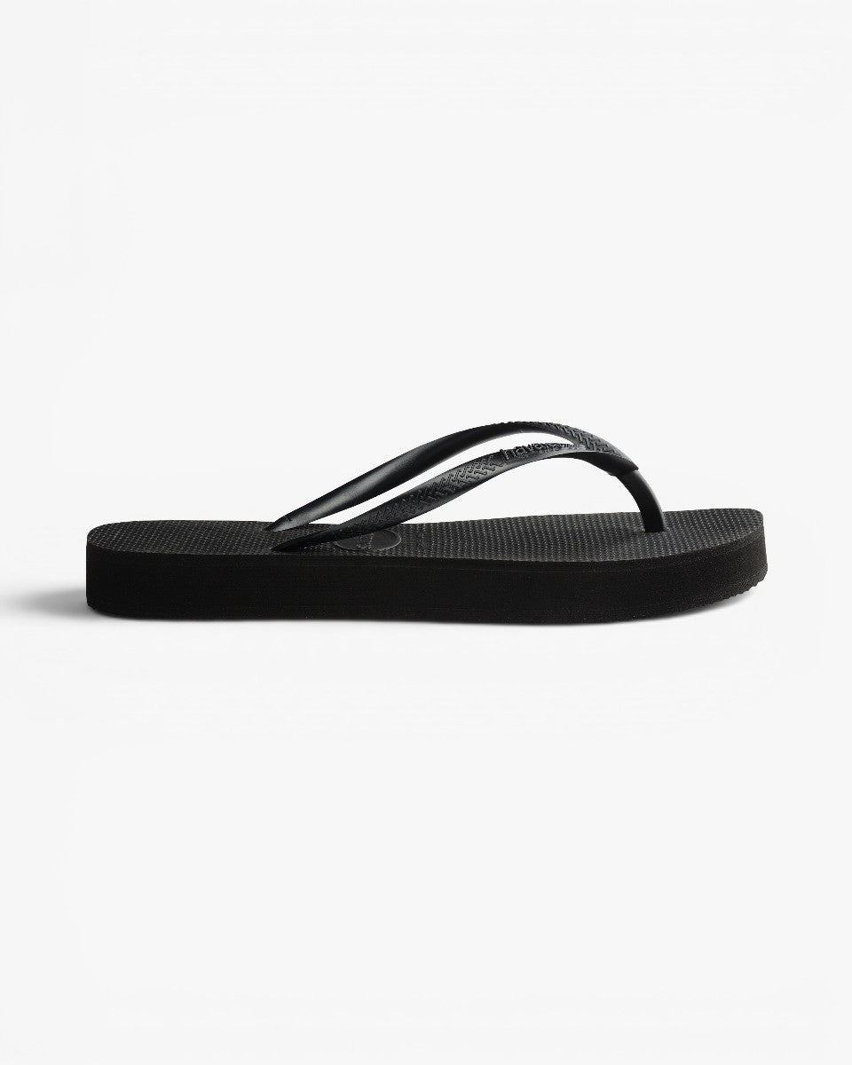 Havaianas Japonki Slim Flatform Black