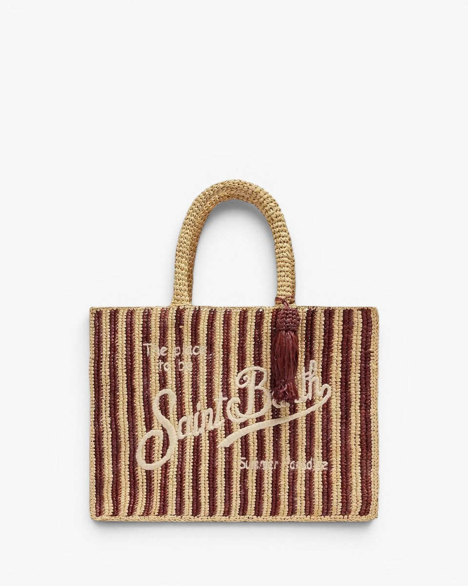 MC2 SAINT BARTH Torebka Colette Raffia Stripes Mini V