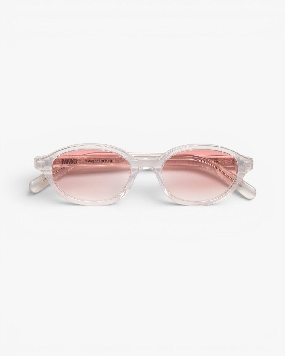 MM6 Maison Margiela Okulary Przeciwsłoneczne Lunettes 2 Pearl Sand
