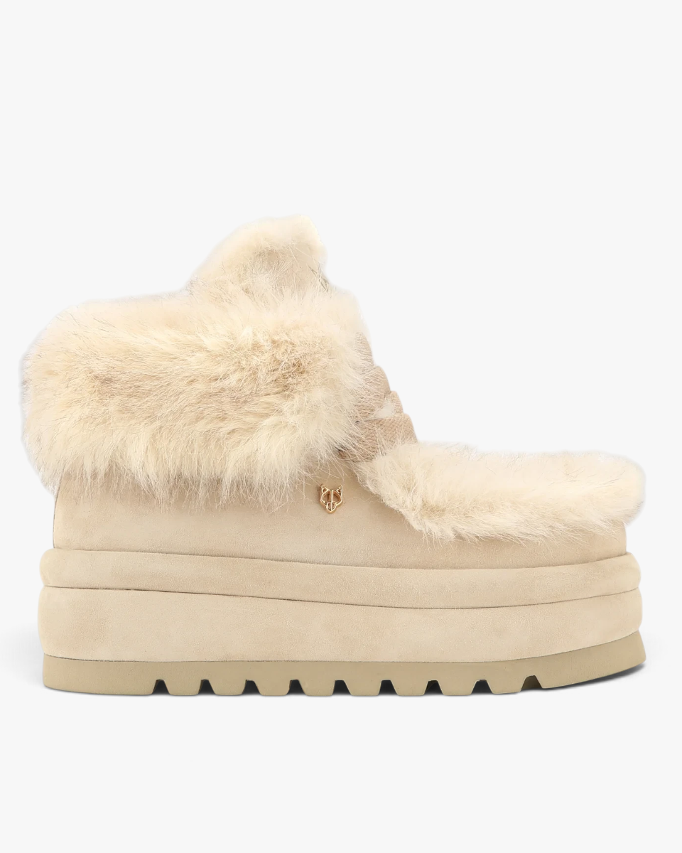 Naked Wolfe Śniegowce Bambi Ice Faux Fur Suede