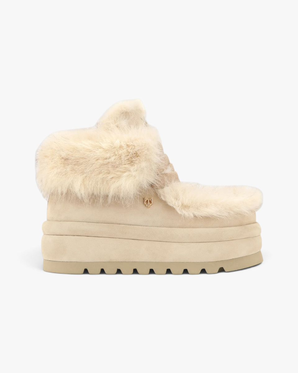 Naked Wolfe Śniegowce Bambi Ice Faux Fur Suede