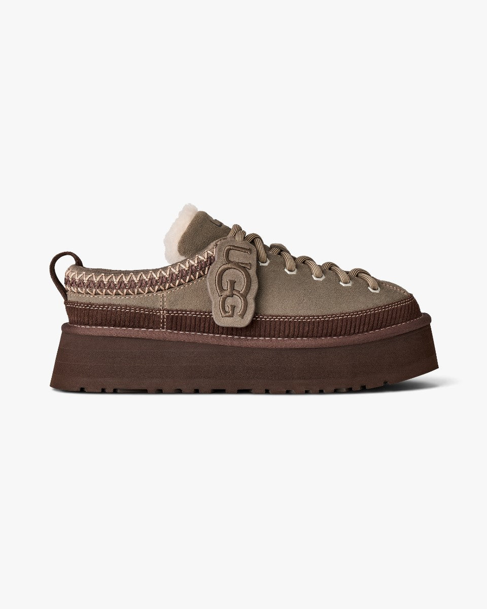 UGG Mule Heritage Lace-Up Slipper Dried Oregano