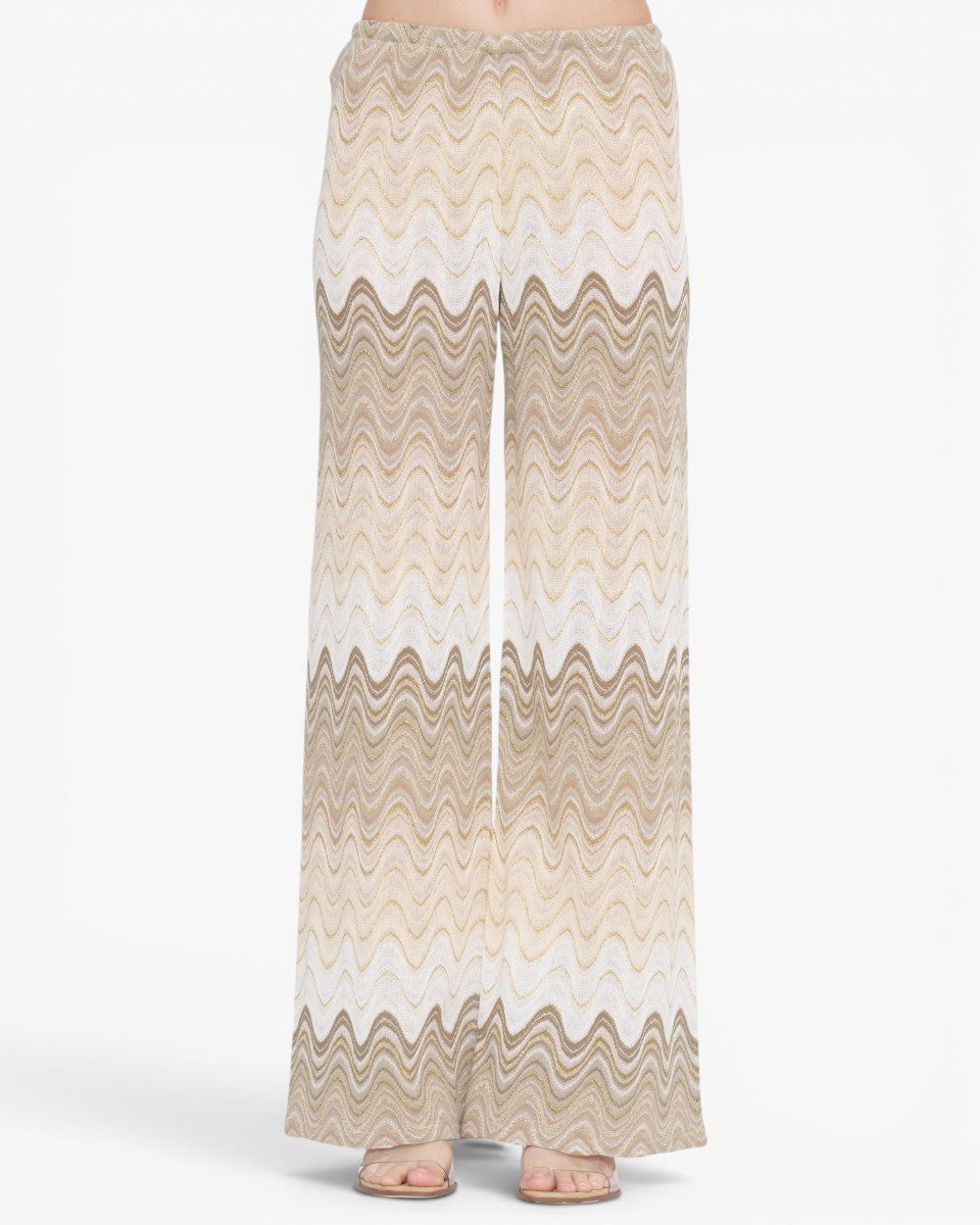 MC2 Saint Barth Spodnie Amalia Rachel Sea Wave Beige