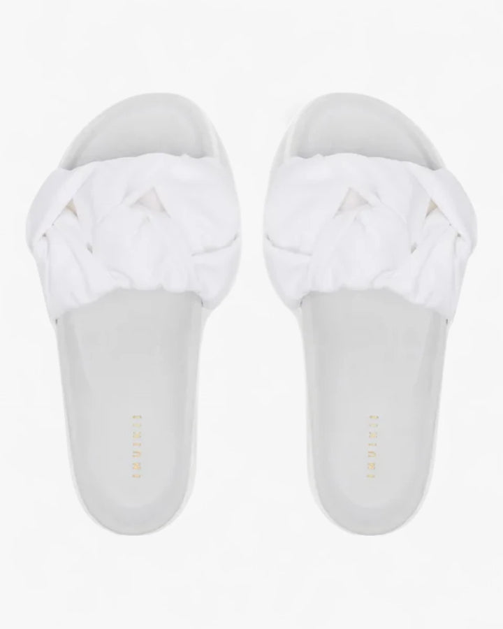 INUIKII Klapki Fjord Flower White - GOT'EM