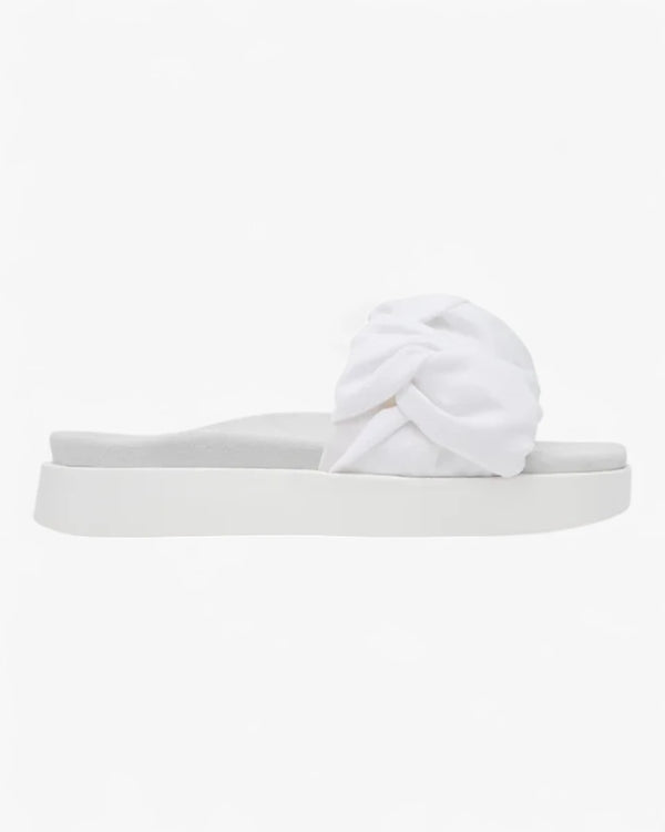 INUIKII Klapki Fjord Flower White - GOT'EM