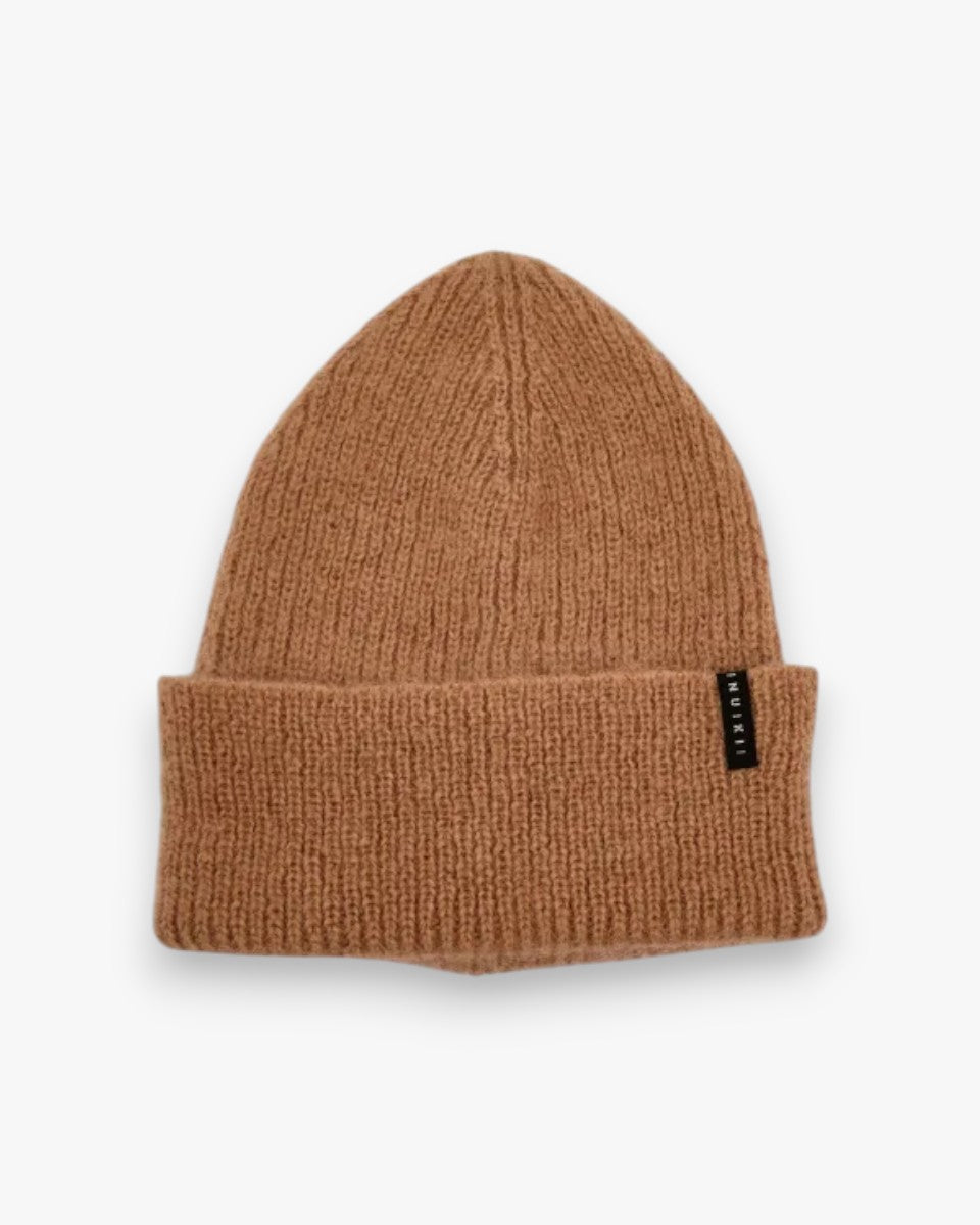 Inuikii Czapka Mohair Beanie Beżowa