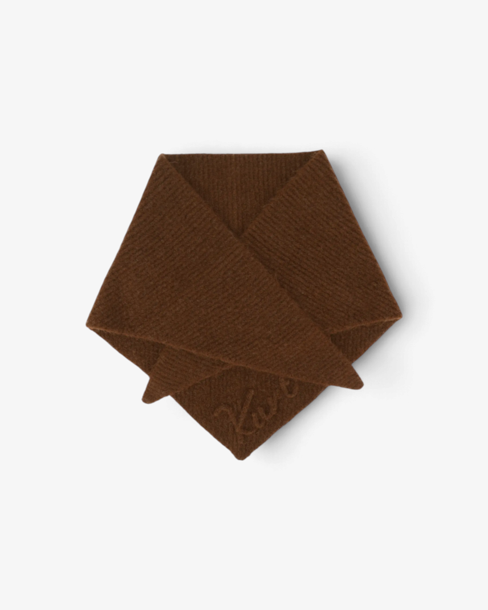 Kurt Geiger Szalik Knit Bandana Brown