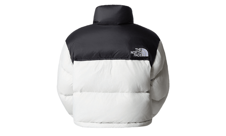 Kurtka The North Face 1996 Retro Nuptse Biało-Czarna Krótka Damska - GOT'EM