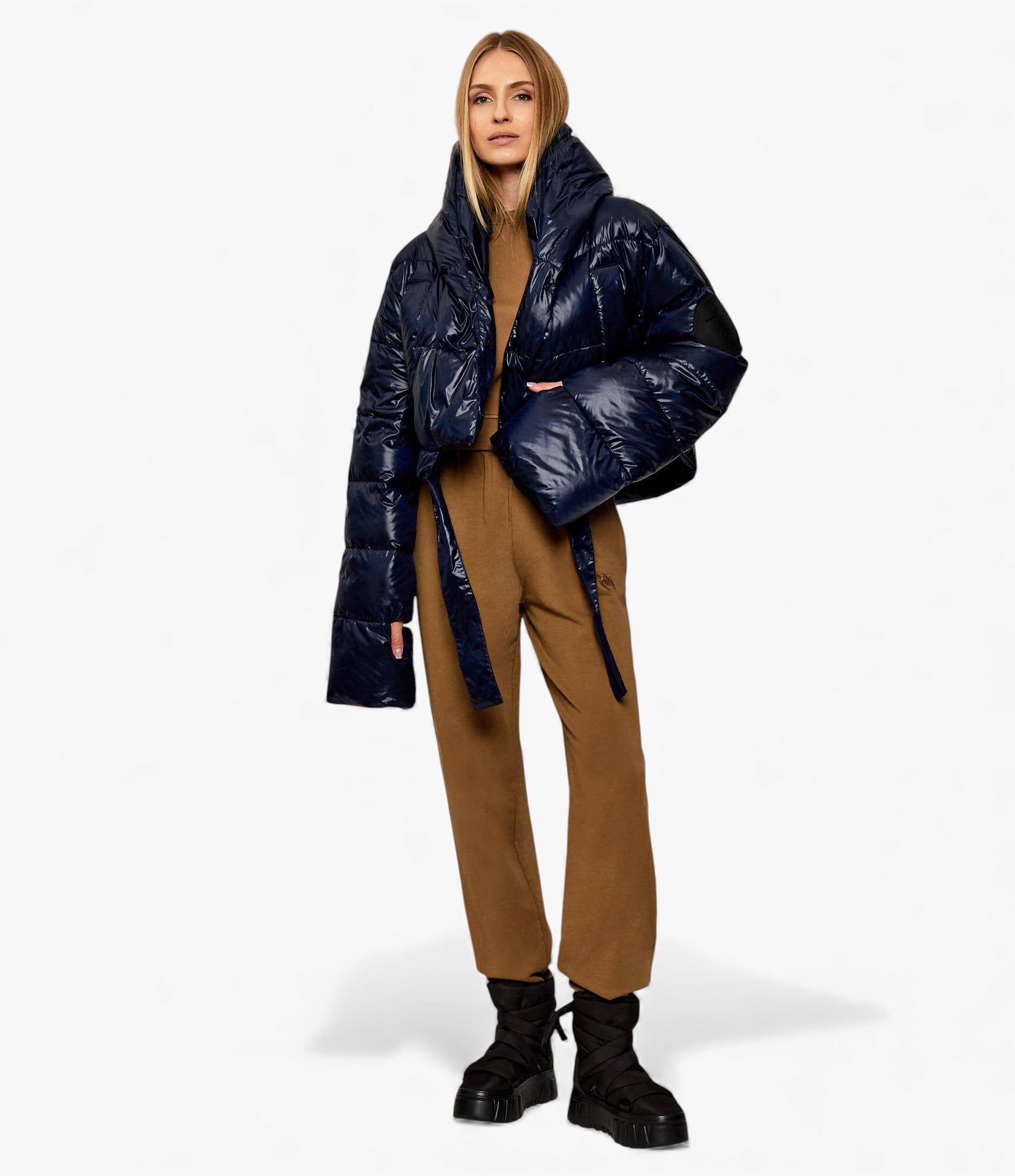 MMC Studio Kurtka Puchowa Kama Midnight Navy