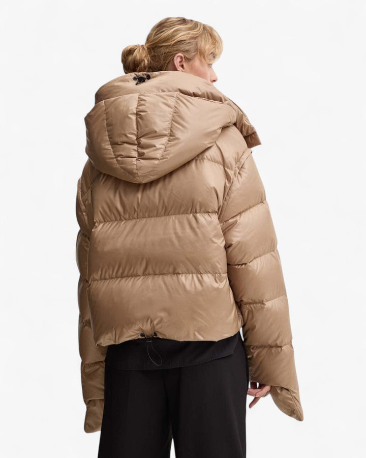 MMC Studio Kurtka Puchowa Rafo Warm Beige - GOT'EM