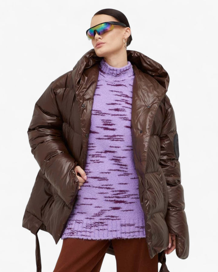 MMC Studio Kurtka Puchowa Jesso Chocolate - GOT'EM