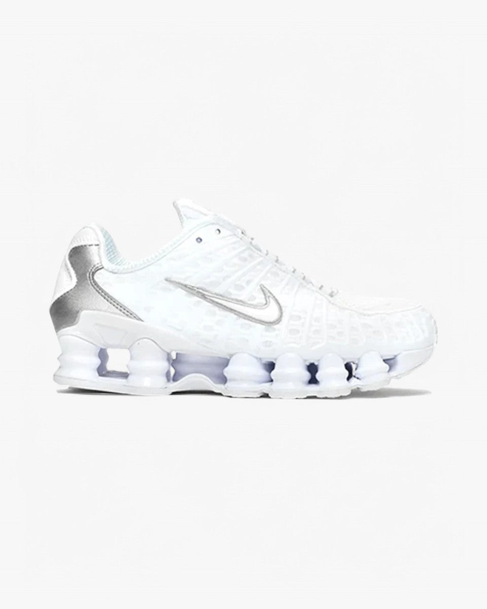 Nike Shox TL White Metallic Silver Max Orange - GOT'EM