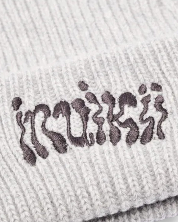 Inuikii Czapka Ribbed Wool Beanie Szara - GOT'EM
